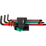 Wera 950/7 Hex-Plus Multicolour Magnet 1 vinkelnøglesæt, 7 dele, Skruetrækker 