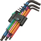 Wera 950/7 Hex-Plus Multicolour Magnet 1 vinkelnøglesæt, 7 dele, Skruetrækker 