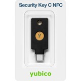 Yubico Security Key C NFC, Sicherheitsschlüssel Sort/Guld