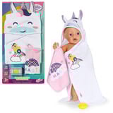 ZAPF Creation BABY born Hooded Towel Set, Dukke tilbehør BABY born Hooded Towel Set, Dukke badesæt, 3 År