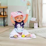 ZAPF Creation BABY born Hooded Towel Set, Dukke tilbehør BABY born Hooded Towel Set, Dukke badesæt, 3 År