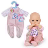 ZAPF Creation BABY born Romper Apricot 36cm, Dukke tilbehør BABY born Romper Apricot 36cm, Dukkesparkedragt, 1 År