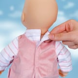 ZAPF Creation BABY born Romper Apricot 36cm, Dukke tilbehør BABY born Romper Apricot 36cm, Dukkesparkedragt, 1 År