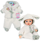 ZAPF Creation BABY born® Får-kostume 43cm, Dukke tilbehør 