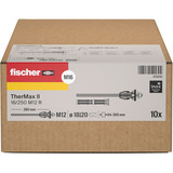 fischer Afstandsmontagesystem TherMax II 16/250 M12 R (10), Dyvel 