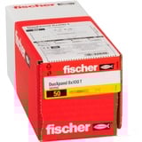 fischer Dyvel Lys grå/Rød