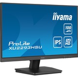iiyama XU2293HSU-B7, LED-skærm Sort (mat)