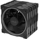 ASUS Prime MR120 Fan ARGB Reverse Black 3in1 Computerkabinet Ventilator 12 cm Sort 3 stk, Sag fan Sort, Ventilator, 12 cm, 1600 rpm, Sort