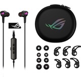 ASUS ROG CETRA II Hovedtelefoner Ledningsført I ørerne Spil USB Type-C Sort, Headset Sort, Ledningsført, 20 - 40000 Hz, Spil, 30 g, Hovedtelefoner, Sort