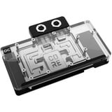 Alphacool Core RX 9070 XT Hellhound + Pure, Vandkøling gennemsigtig/Chrome