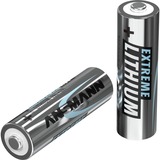 Ansmann Extreme Lithium AA Mignon Engangsbatteri Sølv, Engangsbatteri, Lithium, 4 stk, 10 År, Sølv, -40 - 60 °C