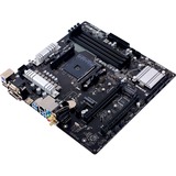 Biostar B550MX/E PRO bundkort AMD B550 Stik AM4 micro ATX AMD, Stik AM4, AMD Ryzen™ 3, AMD Ryzen™ 5, AMD Ryzen™ 7, 3rd Generation AMD Ryzen™ 9, AMD Ryzen 9 5th Gen, DDR4-SDRAM, 128 GB, DIMM