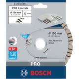 Bosch 2 608 602 653 Ikke kategoriseret, Skæreskive Beton, 15 cm, 2,22 cm, 2,4 mm