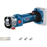 Bosch GCU 18V-30 PROFESSIONAL 30000 rpm Sort, Blå, Rød, Rustfrit stål, Roterende fræser Blå/Sort, Skruepistol, Lige håndtag, 1/4", Sort, Blå, Rød, Rustfrit stål, Børstefri, IPX5