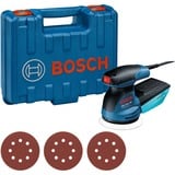 Bosch GEX 125-1 AE Professional Rystepudser 12000 rpm 24000 OPM Sort, Blå, Rød, Tilfældige rystepudser Blå/Sort, Rystepudser, Velcro, Sort, Blå, Rød, 7500 rpm, 12000 rpm, 15000 OPM