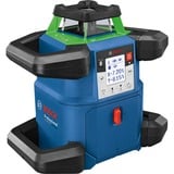 Bosch GRL 650 CHVG Rotationsniveau 70 m 500-540 nm (< 10mW), Roterende laser Blå, 70 m, 1,5 mm/m, 360°, 650 m, 600 rpm, Horisontal/vertikal