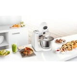 Bosch MUM58231, Foodprocessor Hvid/Sølv