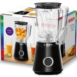 Bosch Serie 4 MMB6141B blender Bordplade blender 1200 W Sort, Stander rørmaskine Sort, Bordplade blender, 1 m, 1200 W, Sort