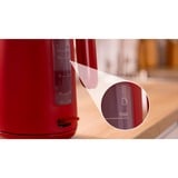 Bosch TWK2M164 elkedel 1,7 L 2400 W Sort, Grå, Rød Rød, 1,7 L, 2400 W, Sort, Grå, Rød, Plast, Vandmåler, Overophedningsbeskyttelse