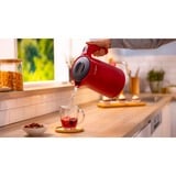 Bosch TWK2M164 elkedel 1,7 L 2400 W Sort, Grå, Rød Rød, 1,7 L, 2400 W, Sort, Grå, Rød, Plast, Vandmåler, Overophedningsbeskyttelse