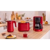 Bosch TWK2M164 elkedel 1,7 L 2400 W Sort, Grå, Rød Rød, 1,7 L, 2400 W, Sort, Grå, Rød, Plast, Vandmåler, Overophedningsbeskyttelse
