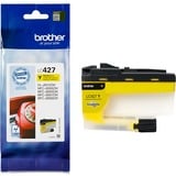 Brother LC-427Y blækpatron 1 stk Original Gul Gul, 1 stk, 1500 Sider, Enkelt pakke