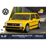 COBI Volkswagen Golf GTI (1976-1983), Bygge legetøj Gul