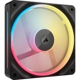 Corsair iCUE LINK LX120-R RGB Reverse, Sag fan Sort
