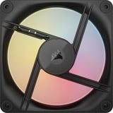 Corsair iCUE LINK LX120-R RGB Reverse, Sag fan Sort