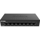 D-Link DGS-108GL Ikke administreret Gigabit Ethernet (10/100/1000) Sort, Switch Ikke administreret, Gigabit Ethernet (10/100/1000)