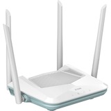 D-Link R15 trådløs router Gigabit Ethernet Dual-band (2,4 GHz / 5 GHz) Hvid Wi-Fi 6 (802.11ax), Dual-band (2,4 GHz / 5 GHz), Ethernet LAN, Hvid, Bordplade router