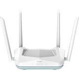 D-Link R15 trådløs router Gigabit Ethernet Dual-band (2,4 GHz / 5 GHz) Hvid Wi-Fi 6 (802.11ax), Dual-band (2,4 GHz / 5 GHz), Ethernet LAN, Hvid, Bordplade router