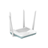 D-Link R15 trådløs router Gigabit Ethernet Dual-band (2,4 GHz / 5 GHz) Hvid Wi-Fi 6 (802.11ax), Dual-band (2,4 GHz / 5 GHz), Ethernet LAN, Hvid, Bordplade router
