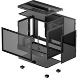 DeepCool R-CH160-BKNGI0-G-1, Towerkabinet Sort