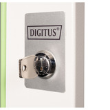 Digitus Glasfrontdør til 19" 7U vægboks Unique-serie, Frontpanel grå