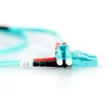 Digitus LWL patchkabel, duplex, LC > LC stik, multimode OM3 Turkis