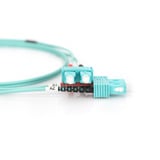 Digitus LWL patchkabel, duplex, SC > SC stik, multimode OM3 Turkis