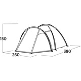 Easy Camp 120480 Lomsdal 4, Telt olivengrøn