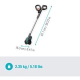 GARDENA Akku-Fugenbørste EasyWeed 1800/18V P4A solo, Weed Remover grå/Turkis