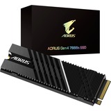 GIGABYTE AORUS Gen4 7000s M.2 1000 GB PCI Express 4.0 3D TLC NAND NVMe, Solid state-drev Sort, 1000 GB, M.2, 7000 MB/s