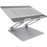 ICY BOX IB-NH300 Laptop stativ Sølv 43,2 cm (17"), Stander grå, Laptop stativ, Sølv, Aluminium, Silikone, 43,2 cm (17"), 3 kg, 15 cm