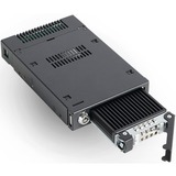 Icy Dock MB601TP-1B computeretui del Stativ HDD bur, Laufwerkstrays Sort, Stativ, HDD bur, Metal, Sort, 70 mm, 146,9 mm