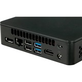 Intel® NUC 11 Essential Kit - NUC11ATKPE UCFF Sort N6005 2 GHz, Barebone Sort, UCFF, Mini PC barebone, DDR4-SDRAM, Ethernet LAN, Wi-Fi 5 (802.11ac), 65 W