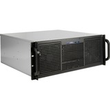 Inter-Tech 4U 40240 Stativ Sort, Grå, Server boliger Sort, Stativ, Server, Sort, Grå, ATX, micro ATX, Mini-ATX, Mini-ITX, Stål, Alarm, HDD, Netværk, Strøm