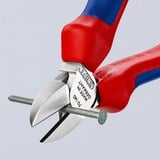 KNIPEX 70 05 140, Skære tang Rød/Blå