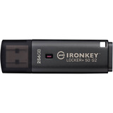Kingston IronKey Locker+ 50 G2 256 GB, USB-stik antracit