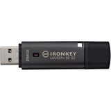 Kingston IronKey Locker+ 50 G2 256 GB, USB-stik antracit