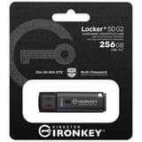 Kingston IronKey Locker+ 50 G2 256 GB, USB-stik antracit