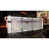 Krux HydroGlance 360 LCD White, Vandkøling Hvid
