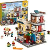 LEGO Creator Townhouse Pet Shop & Café - 31097, Bygge legetøj Byggesæt, Dreng/Pige, 9 År, 969 stk, 1,68 kg